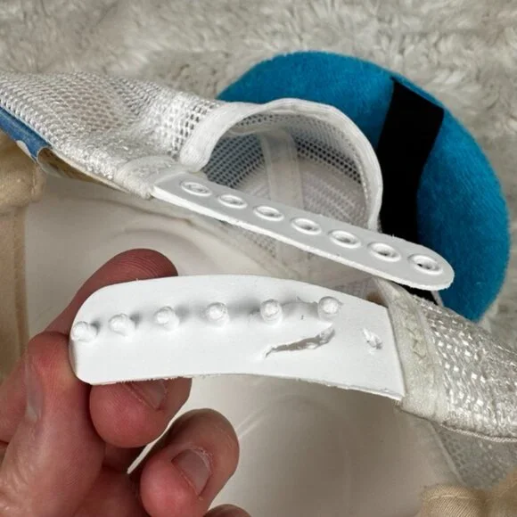 VTG 1980s Donald Duck Snapback Hard Billed Hat Child Disney Character Fashions - Picture 9 of 9